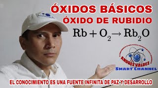 ÓXIDO DE RUBIDIO  ÓXIDOS BÁSICOS [upl. by Winne584]