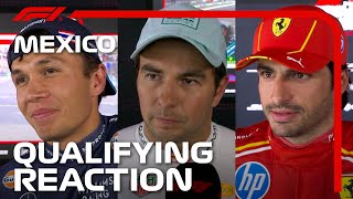 Drivers React After Qualifying  2024 Mexico City Grand Prix [upl. by Haymes]