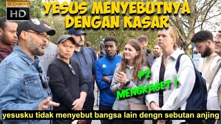 P2 Yesus menyebutnya dengan kasar Hashim Vs Wanita Kristen Speakers Corner Hyde Park LONDONINDO [upl. by Graces]