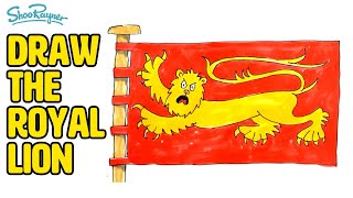 How to draw the Royal Lion [upl. by Eldora]