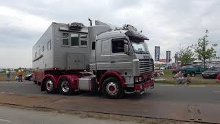 4K All trucks going home TRUCKSTAR festival Assen NL 29 juli 2018 [upl. by Eidak]