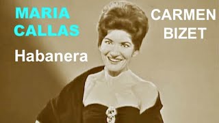 Maria Callas Carmen Bizet Habanera Covent Garden Londres 1962 FrEn Lyrics [upl. by Lukin]