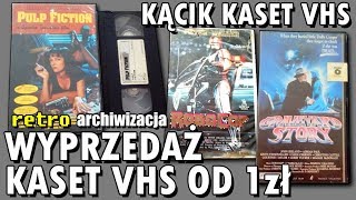 19 RZADKICH KASET VHS NA SPRZEDAŻ  Retro archiwizacja  odcinek 360 [upl. by Sharia71]