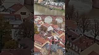 Walks in Germany Heidelberg Castle BadenWürttemberg travel history tram heidelbergcastle [upl. by Cheshire430]