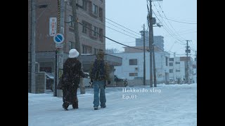 冬天一起去北海道吧｜突遇暴雪｜札幌 小樽VLOG [upl. by Thamos778]