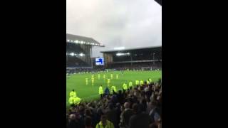 Chelsea fans Diego Costa song at Everton away [upl. by Aletta400]