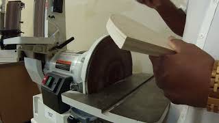 Disc belt Sander and oscillating spindle Sander for beginners [upl. by Siriso]