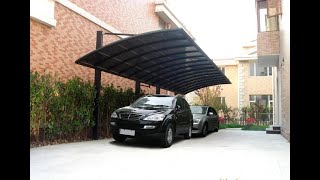 cantilever carport installation [upl. by Yeldua]