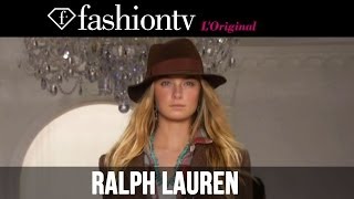 Ralph Lauren FallWinter 201415  New York Fashion Week NYFW  FashionTV [upl. by Anaiek]