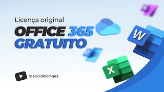 Microsoft Office 365  Licença Gratuita e original  Tutorial [upl. by Burton]