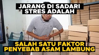 JARANG DI SADARI STRES ADALAH SALAH SATU FAKTOR UTAMA PENYEBAB ASAM LAMBUNG [upl. by Ardnassela]