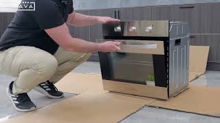 Empava 24WO10L 24 inch 23 Cu ft Gas Wall Oven  Unboxing [upl. by Ametaf]