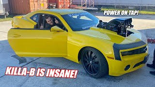 Our FIRST DRIVE In the 1700 Horsepower Supercharged Big Block KILLAB melts tires instantly [upl. by Ares275]