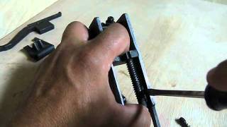 Barrel Extension amp Trigger Frame Disassembly amp Assembly [upl. by Elliven701]