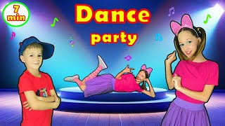 Dance party Clap Song  If Youre Happy  Move and Freeze  The Best Dance Songs for Kids [upl. by Ot]