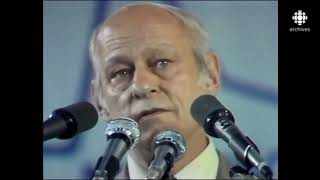 René Lévesque et la défaite du référendum  1980 [upl. by Sallyann]