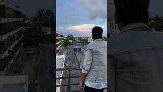 Flyover  Road  Underpass  Train dailyvlog travel telugu train trending trendingshorts [upl. by Gora]