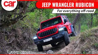 Jeep Wrangler 2024 Review  Launched at Rs 7165 lakh  Car India [upl. by Jarrid114]