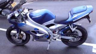 2008 Peugeot XR6 50cc motorbike with Malossi 80cc kit fitted [upl. by Mariann]