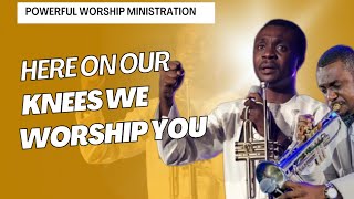 Nathaniel Bassey With Lifted Hands We Worship You  Hallelujah Challenge Worship Ministration [upl. by Davilman109]