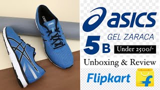 ASICS GEL ZARACA 5B unboxing amp review  UNBOXINGWORLD [upl. by Aveline]