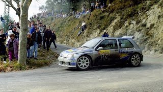 ONBOARD Jean Ragnotti Gilles Thimonier  Renault Clio Maxi  Rallye MontBlanc Morzine 1995 [upl. by Foushee649]