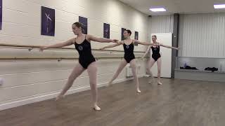 RAD Grade 7 Ballet exam work [upl. by Mitchiner]