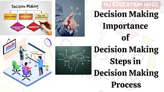 Decision Making Process  Importance of Decision Making Steps in Decision Making Process [upl. by Rivers799]