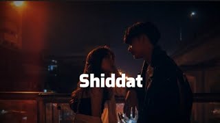 Shiddat । Slowed And Reverb । Shiddat Movie Song । Singer  Manan Bhardwaj [upl. by Whang]