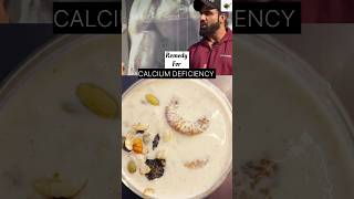 CALCIUM DEFICIENCY Ke liye Remedy by Nitesh Soni shorts food reels [upl. by Okemak]