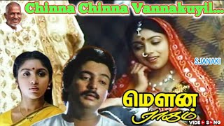 Chinna Chinna Vanna Kuyil Song  Mouna Ragam Movie  Mohan Revathi  SJanaki  Ilayaraja [upl. by Arotahs]