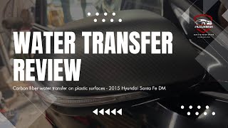 Water Transfer Review  Carbon Fibre Matt Pattern [upl. by Mathias]