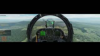 DCS F18 GROUND RADAR BOMS ATTACK [upl. by Namruht86]