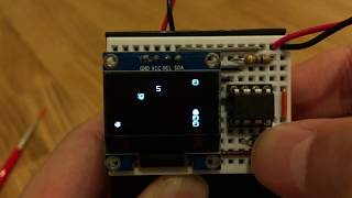 DIY game console based on ATtiny85 Arduino [upl. by Slater745]