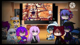 gacha life react to FNF gorefield part 2 exclusive hi jon [upl. by Eula482]