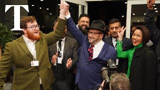 George Galloway wins Rochdale byelection [upl. by Asseral]