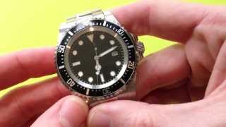 Sterile Submariner Homage Watch Review Parnis by WatchItAllAbout [upl. by Eelannej]