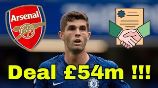 Breaking news Deal £54m Arsenal transfer rumors [upl. by Eserahc]