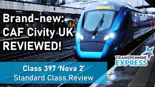 TransPennine Express IMPRESSIVE Class 397 Nova 2  Standard Class Review Carlisle to Manchester [upl. by Georgetta]