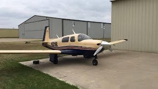 Flying the Mooney M20J Complex Commercial Flight Training Lesson 1 [upl. by Hassadah365]