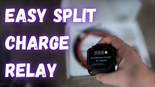 HOW TO fit a SPLIT CHARGE RELAY to your CAMPERVAN [upl. by Leann]