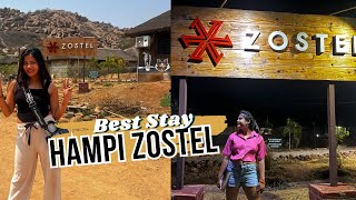 Hampi Zostel  Budget Stay in Hampi  Must stay in zostel hampi TravelWithZostel [upl. by Ena]