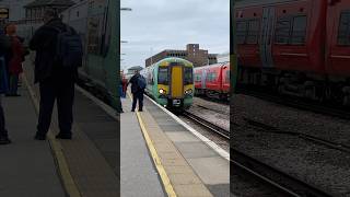 377431 and 377426 arrive into Eastbourne [upl. by Olegnalehcim255]