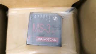 Microscan MS3 Barcode Scanner id 15676 [upl. by Abbi]