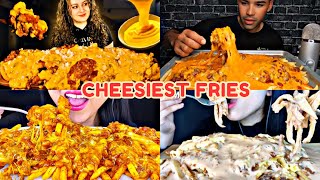 ASMR CHEESY FRIES  Cheesiest Animal Style Fries Mukbang That Will Make You Drool [upl. by Hallagan99]