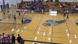 Monona Grove High vs Wausau West High School Boys Varsity Basketball [upl. by Nosahc14]