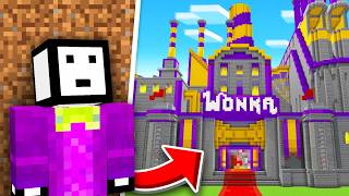 I Built Willy WONKAs Chocolate Factory in Minecraft [upl. by Jecon]