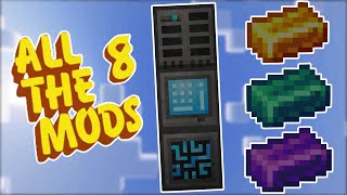 All The Mods 8 Ep6 Starting Refined Storage and Obtaining Unobtainium [upl. by Berner844]