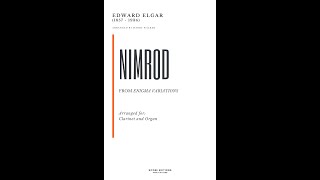 Elgar – Nimrod for Clarinet and Organ [upl. by Nnahgem]