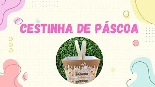 Cestinha de Páscoa [upl. by Newkirk]